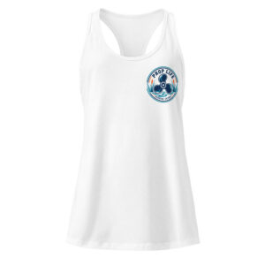 Women’s fitted racerback tank top