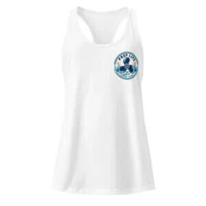Women’s fitted racerback tank top