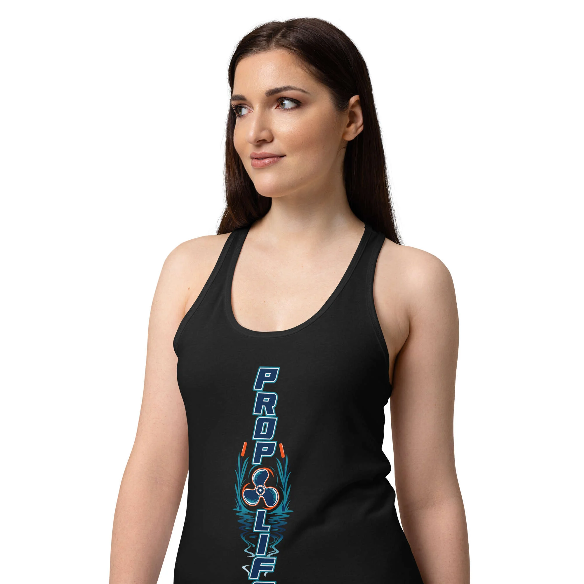 Women’s fitted racerback tank top - Image 43