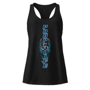 Women’s fitted racerback tank top