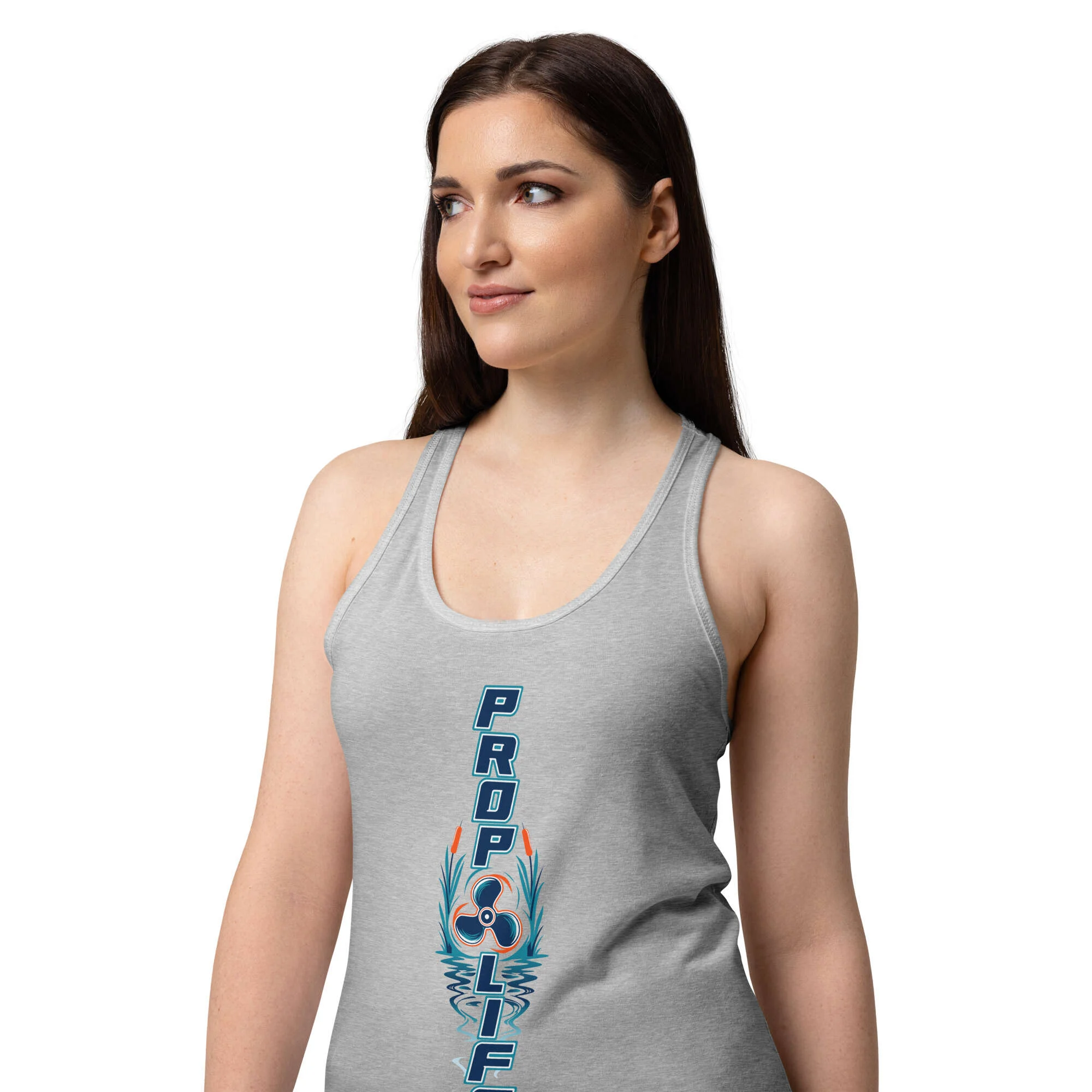 Women’s fitted racerback tank top - Image 47