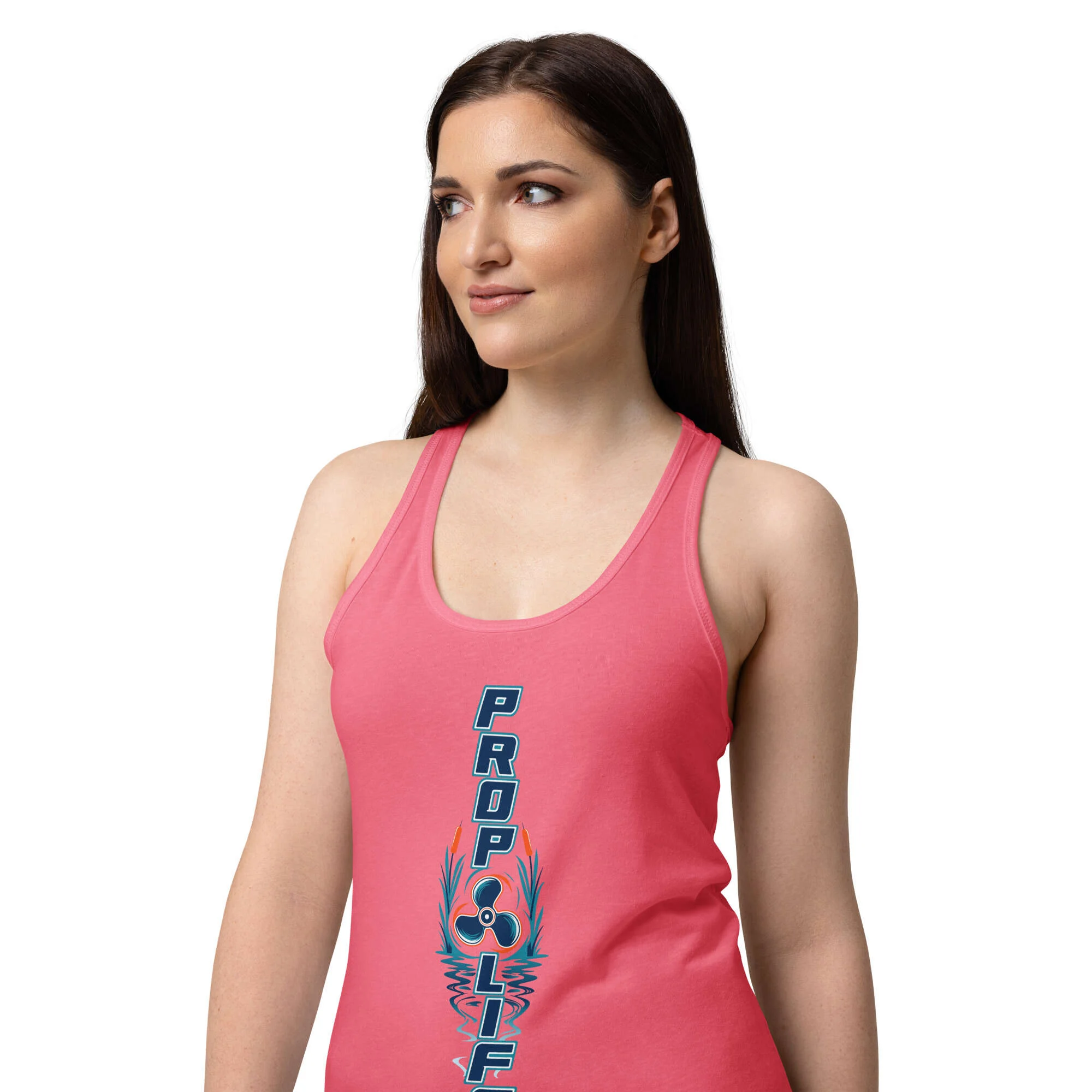 Women’s fitted racerback tank top - Image 44