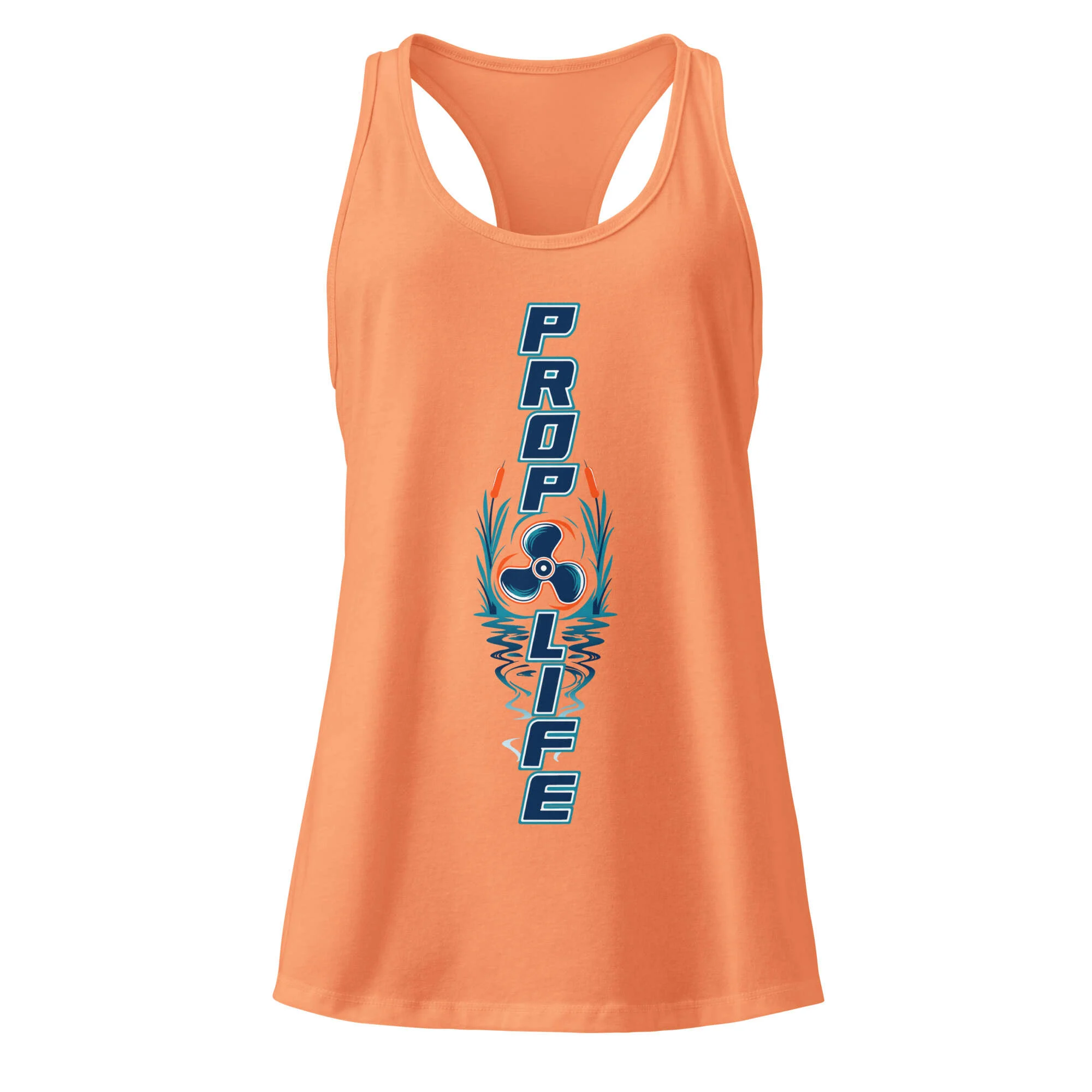 Women’s fitted racerback tank top - Image 3