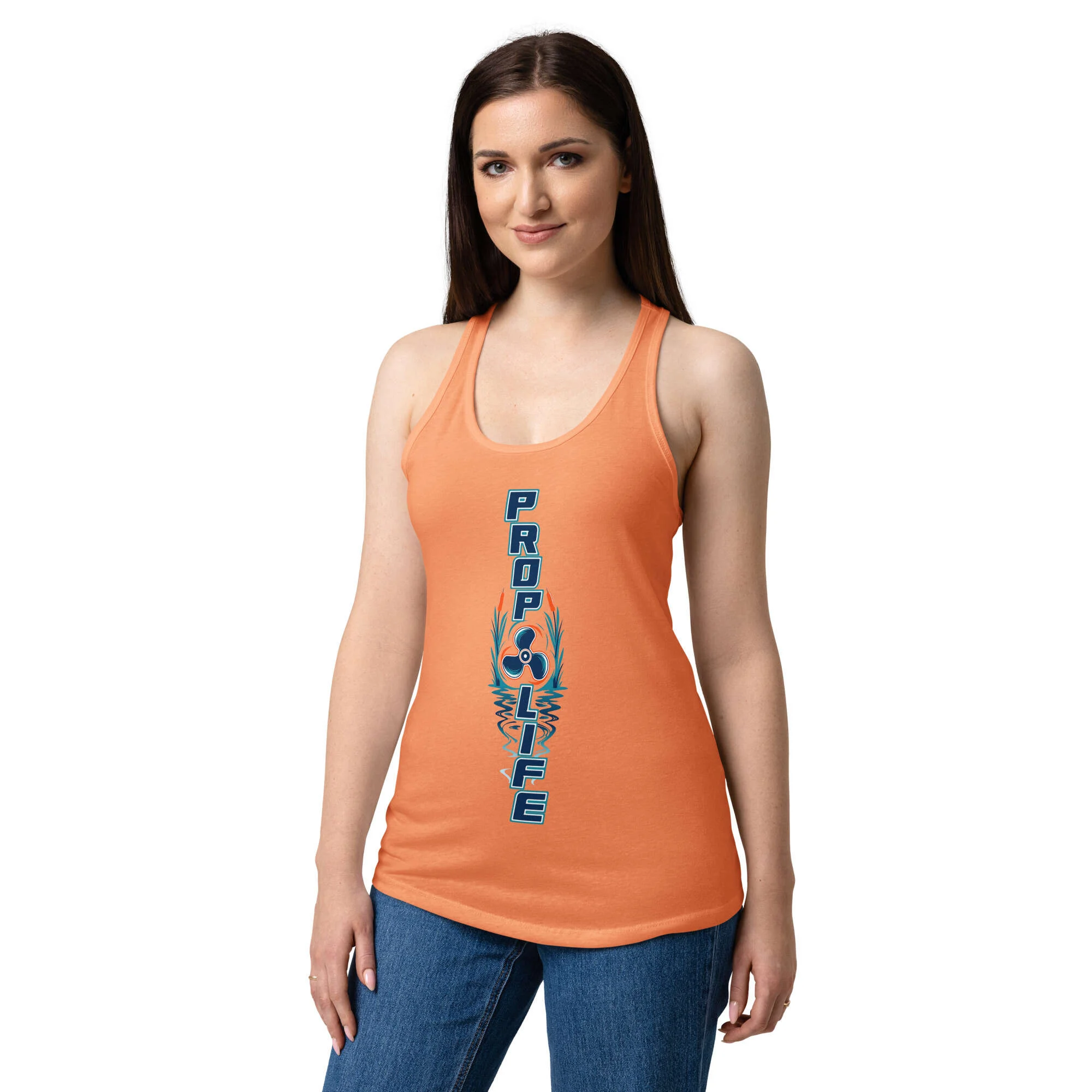 Women’s fitted racerback tank top - Image 31