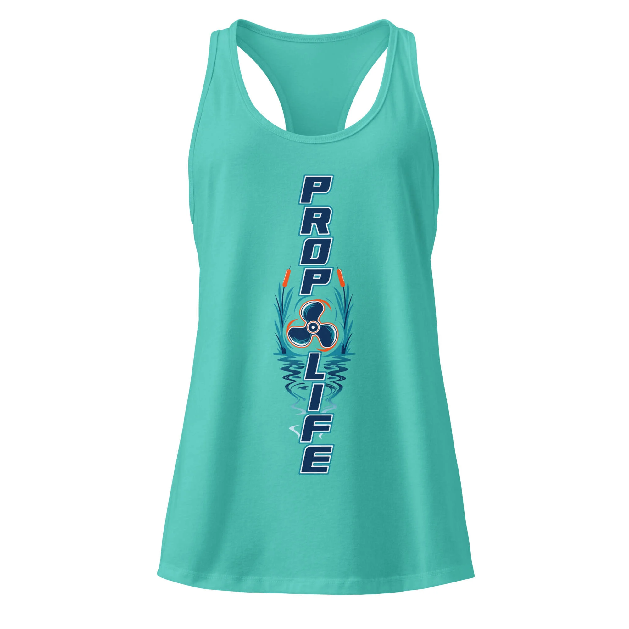 Women’s fitted racerback tank top - Image 4
